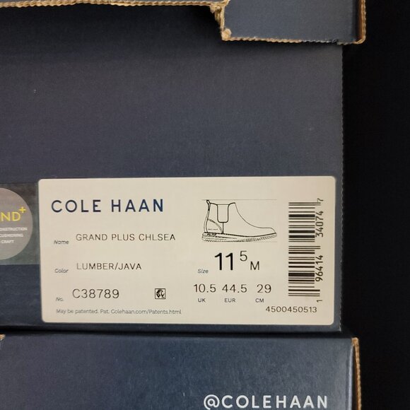 NEW Cole Haan Grand Chelsea Boots Men Size 11.5 Nubuck Dress Casual Chukka Shoes - Picture 10 of 10